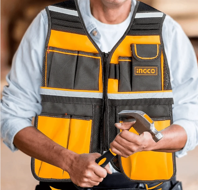 Tool vest سترة الأداة INGCO