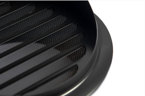 6" Stainless Steel Dorm Vent,black غطاء هواية دائري أسود