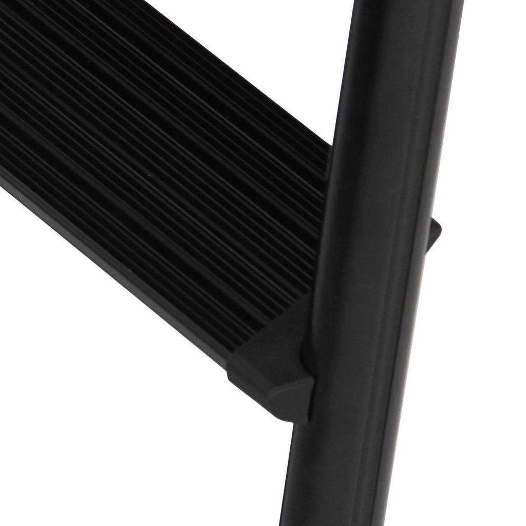 Wide Platform Stepladder 4 Step Black, Wisely سلم منزلي