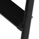 Wide Platform Stepladder 5 Step Black, Wisely سلم منزلي
