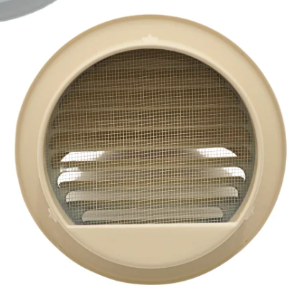 4" Stainless Steel Dorm Vent, Beige WISELY غطاء هواية بيج