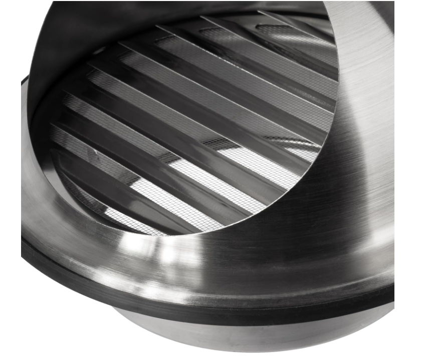 4" Stainless Steel Dorm Vent, WISELY غطاء هواية بوابة