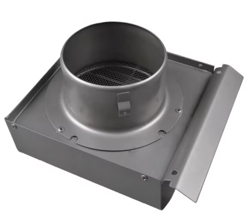 4" Stainless Steel Rectangle Vent, Gray , Wisely, هواية (نسخة)