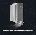 4" Stainless Steel Rectangle Vent, Stainless Steel , Wisely, هواية