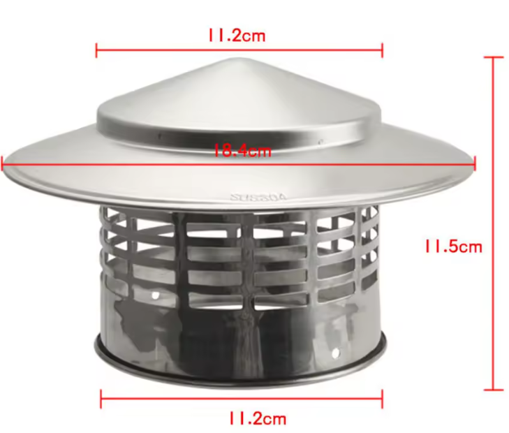 Aluminum Mushroom Air Outlet, Wisely هواية اسطح عمودي