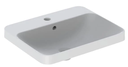 Geberit "Variform" Rectangular Above Counter Basin Artحوض غسيل مستطيل الشكل يُركب فوق سطح الطاولة