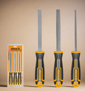 3 Pcs wood file set 8" 200mm طقم مبرد INGCO