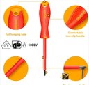 6 Pcs insulated hand tools set طقم عدة كهربائي 6 قطع INGCO