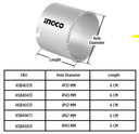 67mm Carbide Gritted Hole Saw مقص سراميك INGCO