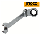 8 Pcs Flexible Ratchet Spanner Set طقم مفاتيح متحرك مع سبنر INGCO