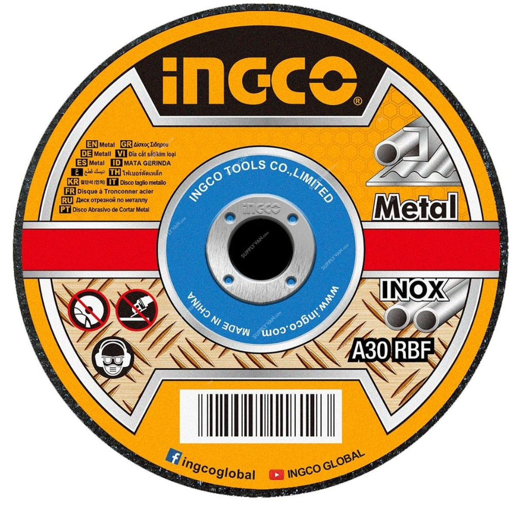 Abrasive metal cutting disc 9" ديسك قص حديد INGCO