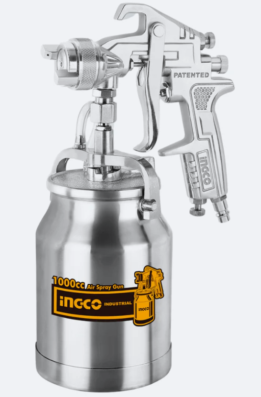Air spray gun 1000cc BaseCoat مسدس بويا هوائي INGCO