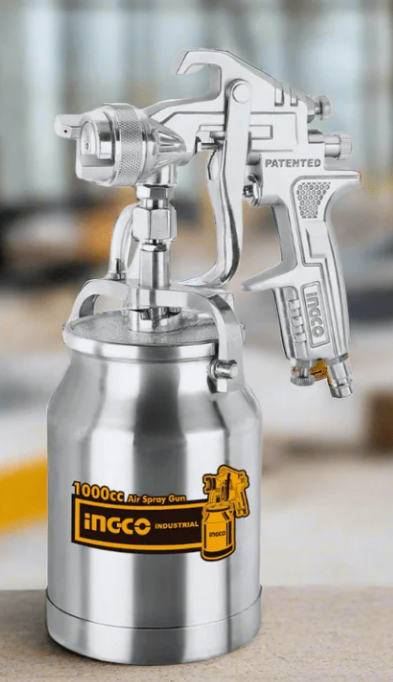 Air spray gun 1000cc BaseCoat مسدس بويا هوائي INGCO