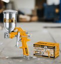 Air spray gun 400cc BaseCoat مسدس بويا هواء INGCO