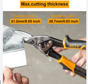 Aviation Snip Right 10" مقص حديد يمين INGCO