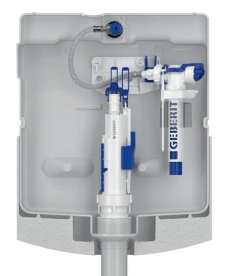 Geberit Duofix element for wall-hung WC Alpha خزان مخفي جبريت الفا 458.234.00.3 