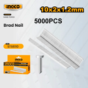 Brad Nail 10x2x1.2mm 5000pcs مسمار دباسة INGCO