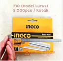 Brad Nail 10x2x1.2mm 5000pcs مسمار دباسة INGCO
