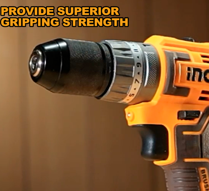 Brushless cordless impact drill دريل بطارية 20 فولت وطقم اكسسوارات INGCO