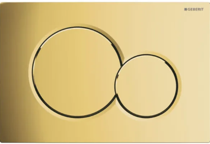 Gold Push Button for Sigma Geberitضغطة خزان جبريت سيجما ذهبي (نسخة)