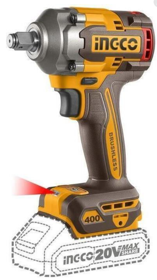 Cordless 5 pcs Combo Kit طقم الكامبو 5 قطع للسيارات INGCO