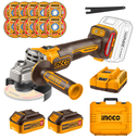 Cordless Angle Grinder 115mm صاروخ بطارية صغير INGCO