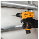 Cordless drill دريل مفك براغى 2 بطارية INGCO
