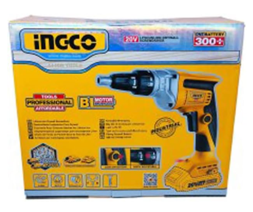 Cordless drywall screwdriver دريل شينكو بطارية INGCO