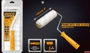 Cylinder brush 11 in 1 set(Inner wall) طقم 11 رولة صبغ 4" - 100ملم مع عدد 1 هاندل INGCO