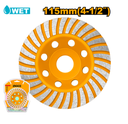 Diamond Cup Wheels 115mm غطاء صنفرة الماسي INGCO