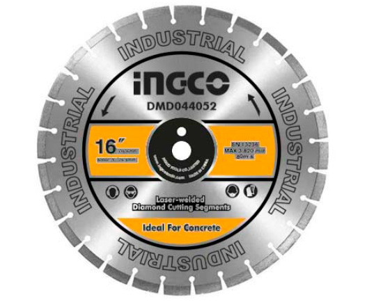 Diamond Disc for Floor Saw 16" Concrete ديسك قص أسمنتي INGCO