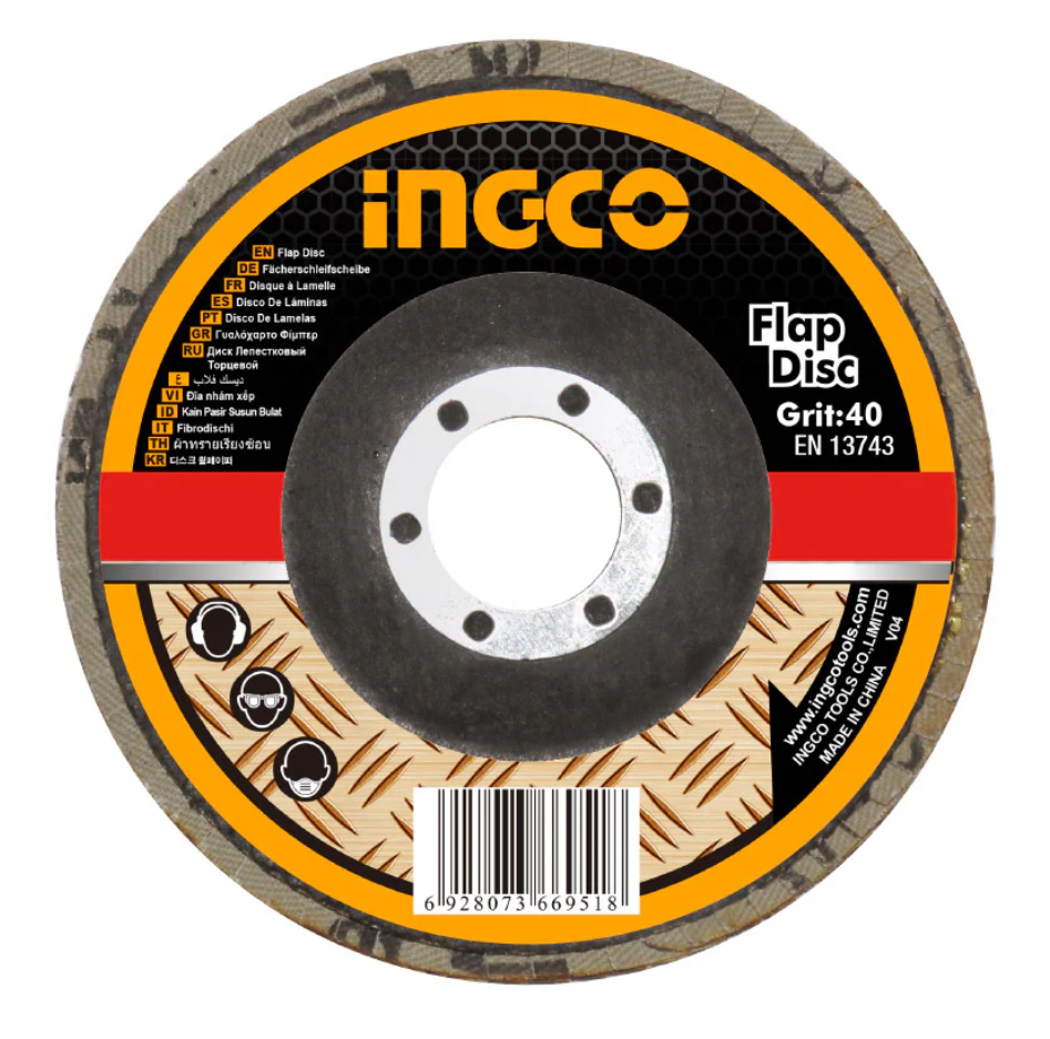 Flap Disc P40 ديسك صنفرة P40 INGCO