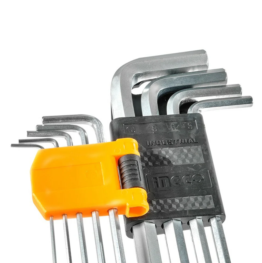 Hex key طقم اللنكية 9 قطع INGCO