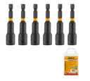 Pcs impact magnetic nut set طقم بولت فك 6 حبة INGCO
