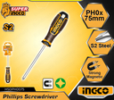 Phillips screwdriver - PH2mmx150mm مفك براغي INGCO