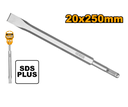 SDS Plus Chisel with Shovel 14 x 250 x 20mm شزل ازميل تكسير مبسط INGCO