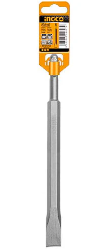 SDS Plus Chisel with Shovel 14 x 250 x 20mm شزل ازميل تكسير مبسط INGCO