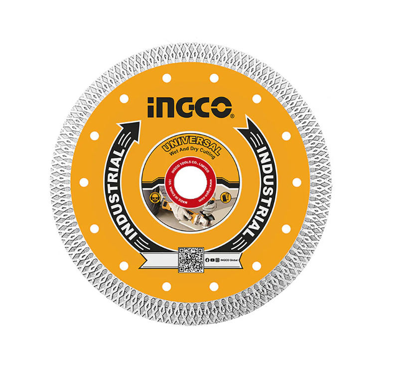 Ultrathin Diamond Disc 9" 230mm ( Mesh Rim )قاطع سراميك INGCO