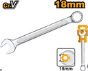 Combination spannerمفتاح عادى 18 ملي INGCO