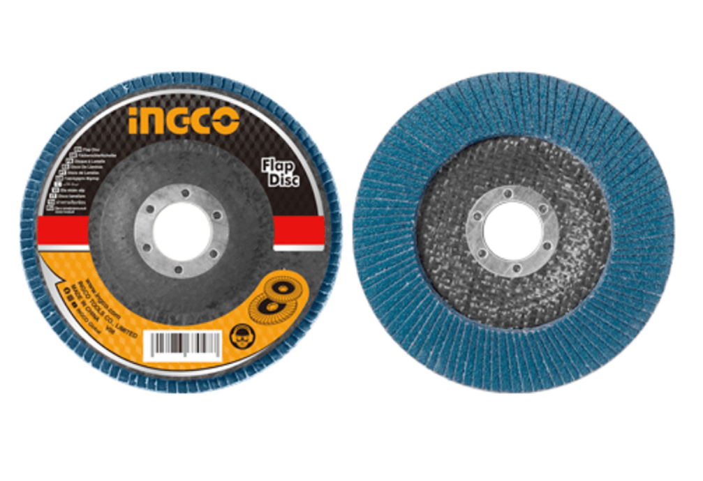 Zirconium flap disc Pديسك صنفرة للتنانلس ستيل 40 INGCO