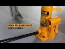 رافعة سيارات هيدروليك 6 طن (INGCO) | Hydraulic Bottle Jack 6 Ton (INGCO)