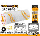 طقم 12 رولة صبغ 4" - 100ملم Microfibre Paint Roller – 4" (100 mm) INGCO