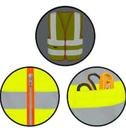 قميص سيفتى اصفر INGCO Reflective Safety Vest – INGCO RV83XL