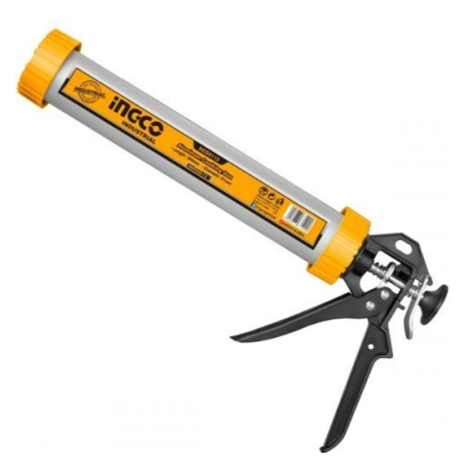 مسدس سيلكون مجلفن 380 ملي Aluminium Caulking Gun – 15 INGCO