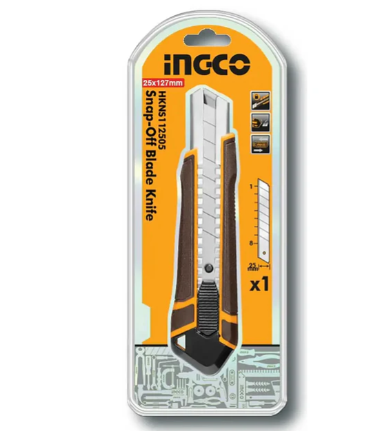 مشرط 25ملم × 127ملم INGCO Utility Knife