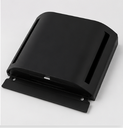 4" Stainless Steel Rectangle Vent, Black , Wisely, هواية
