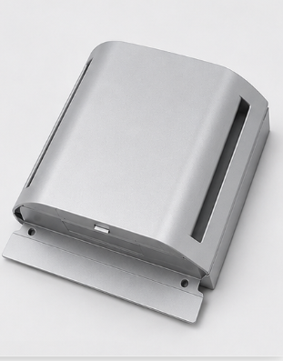 4" Stainless Steel Rectangle Vent, Stainless Steel , Wisely, هواية
