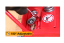 12pcs Flexible Ratchet Spanner Set مجموعة مفاتيح ربط مرنة ذات سقاطة مكونة من 12 قطعة INGCO