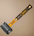 Rubber hammer 8oz/220g مطرقة ربر اسود INGCO