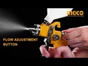Air spray gun بندقية رش الهواء INGCO